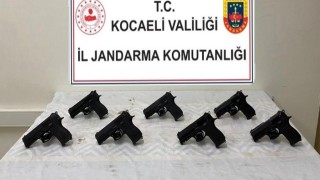 Operasyonda 7 ruhsatsız tabanca ele geçirildi