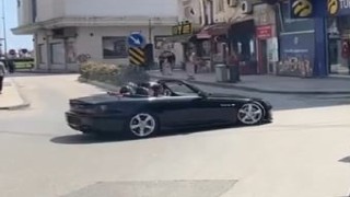 Orduda otomobiliyle drift yapan sürücüye 72 bin TL ceza