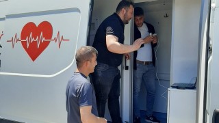 Orman personeli genel sağlık taramasından geçti