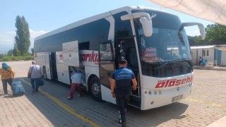 Otobüs terminallerinde bayram öncesi sıkı denetim