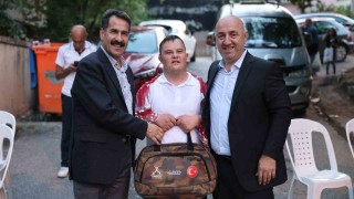 Özel birey Enesin askerlik hayali gerçek oldu