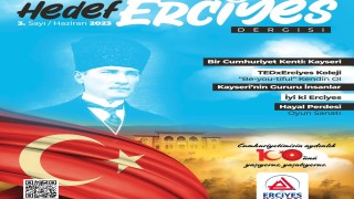 Özel Erciyes Kolejinin yayını olan Hedef Erciyes Dergisinin 3. sayısı çıktı