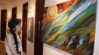 Palet karma sergisi sanatseverleri bekliyor