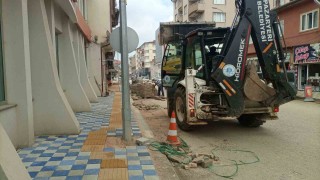 Pazaryerinde üst yapı çalışmaları aralıksız sürüyor