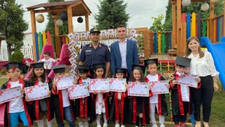 Perşembe Anaokulu mezunlarını verdi, okulun dönüşümü tamamlandı