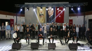Sahilde konser coşkusu