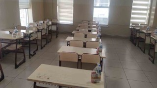 Şahinbeyde LGS sınavına giren öğrencilere sürpriz