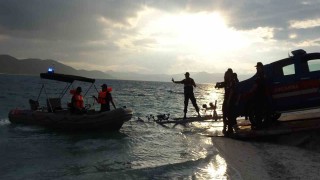 Salda Gölünün güvenliği karada 8X8 amfibik UTVler, gölde elektrikli amfibi botlar ile sağlanıyor