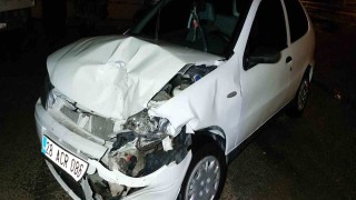 Samsunda düğün dönüşü kaza: 2 yaralı