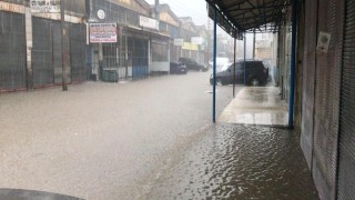 Samsunda sanayi bölgesi göle döndü