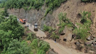 Samsunda sel ve heyelanla mücadele