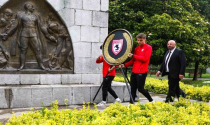 Samsunsporun 58. kuruluş yıl dönümü sebebiyle tören düzenlendi