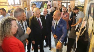 Sanatla Nesnelerin Yeniden Buluşması temalı sergi, sanatseverlerin beğenisine sunuldu