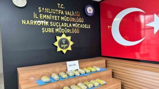 Şanlıurfada 11 kilo 500 gram uyuşturucu ele geçirildi