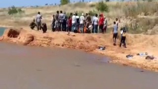 Şanlıurfada baraj gölüne giren çocuk boğuldu