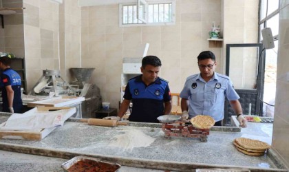 Şanlıurfada fırınlarda bayram öncesi ortak denetim
