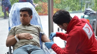 Şehir Hastanesi Personeli Kan Bağışladı