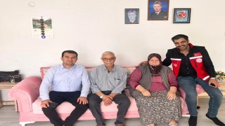 Şehit Fikret Sonun şahadetinin yıl dönümünde ailesine anlamlı ziyaret