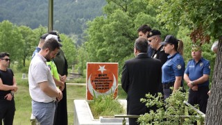 Şehit Şerife Özden Kalmış kabir başında anıldı