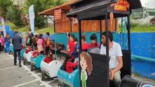 Sıfır Atık Treni ile Çocuklar Melikgazide Hem Eğleniyor Hem Öğreniyor