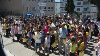 Sinopta öğrencilerin karne heyecanı