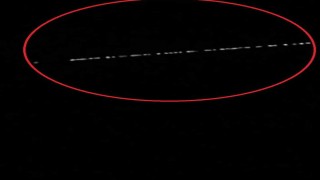 Starlink uyduları Çankırıda görüldü, vatandaşlar cep telefonu ile görüntüledi