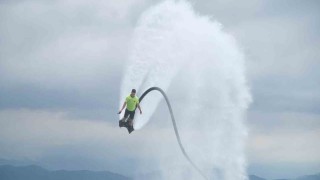 Su jeti ve Flyboard Şampiyonası nefesleri kesti