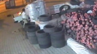 Sulama borusu çalan 2 hırsızlık şüphelisi yakalandı