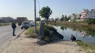 Sulama kanalında erkek cesedi bulundu