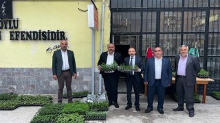 Sungurluda yükümlülere ücretsiz sebze fidesi dağıtıldı