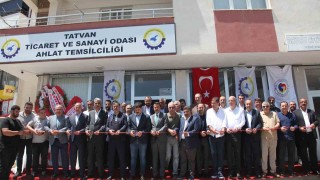 Tatvan TSO Ahlat Temsilciliği hizmete açıldı