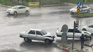 Tavşanlıda trafik kazası: 1 yaralı