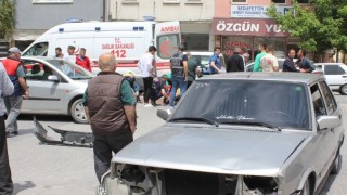 Tavşanlıda trafik kazası, 2 yaralı