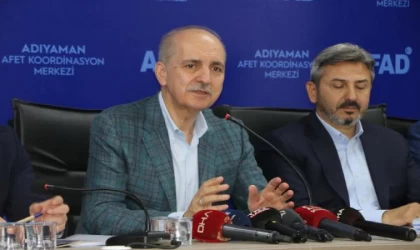 TBMM Başkanı Kurtulmuş, bayram namazını depremzedelerle kıldı (2)