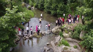 Tekkeköyde tabiattan arkeolojiye uzanan yürüyüş