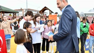 Terme Belediyesinden öğrencilere sıfır atık ödülü