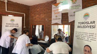 Toroslarda özel bireylere kuaförlük hizmeti