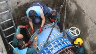 Trabzonda ana isale hat değişimi çalışmaları sürüyor