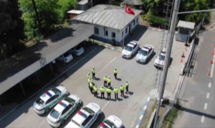 Trafik ekiplerinin yoğun bayram mesaisi