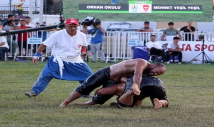 Türkiye Yağlı Güreş Ligi Gaziantep etabının başpehlivanı Orhan Okulu oldu
