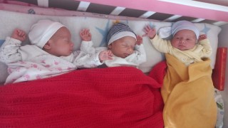 Üçüz bebeklere başkan Şahiner sahip çıktı