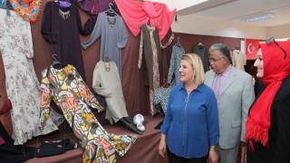 Üreten kadınların sergisi