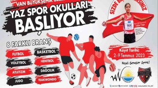 Van Büyükşehir Belediyesinden ücretsiz yaz spor okulları