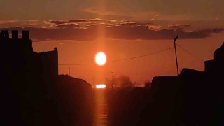 Vanda gün batımı güzelliği