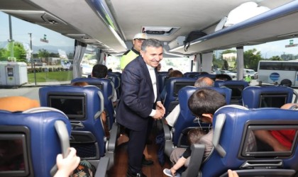 Vatandaşları memleketlerine Vali Atay uğurladı