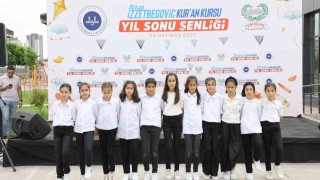 Yenişehirde Kuran kursunda 300 öğrenci mezun oldu