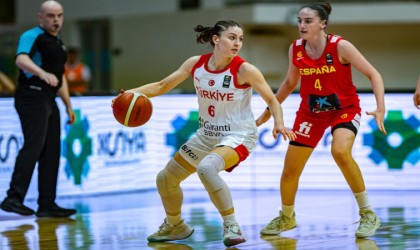 18 Yaş Altı Kız Basketbol Milli Takımı, İspanyaya mağlup oldu