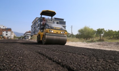 Altınkumda asfalt çalışmalarına hız verildi