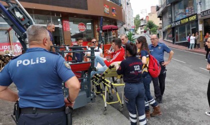 Arkadaşları darp etti, 4. katın balkonundan 3. katın balkonuna atlayarak kurtuldu