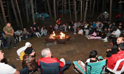 Babalar ve çocukları bu kampta buluştu